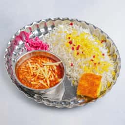 چلو خورشت قیمه