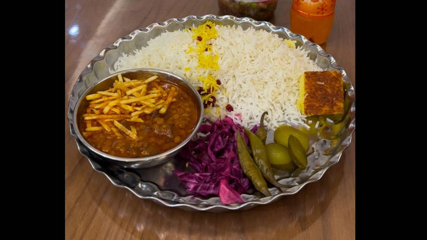 چلو خورشت قیمه